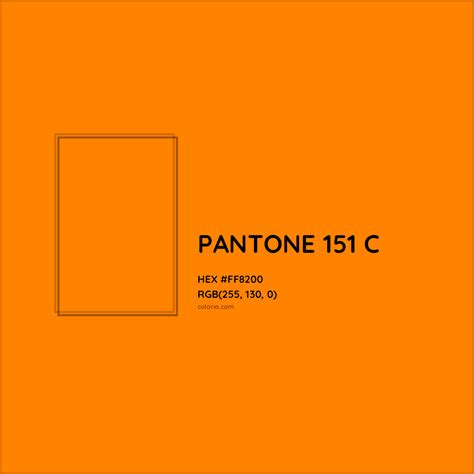 pantone pms 151 c.